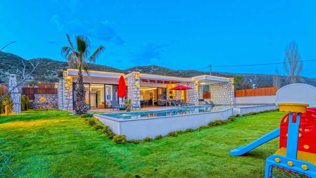 Club Begonvil villa iç mekan ve dış mekan görünümü 11