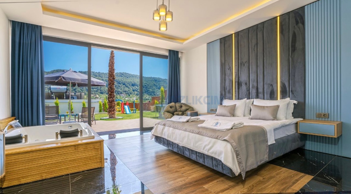 Club Begonvil villa iç mekan ve dış mekan görünümü 9