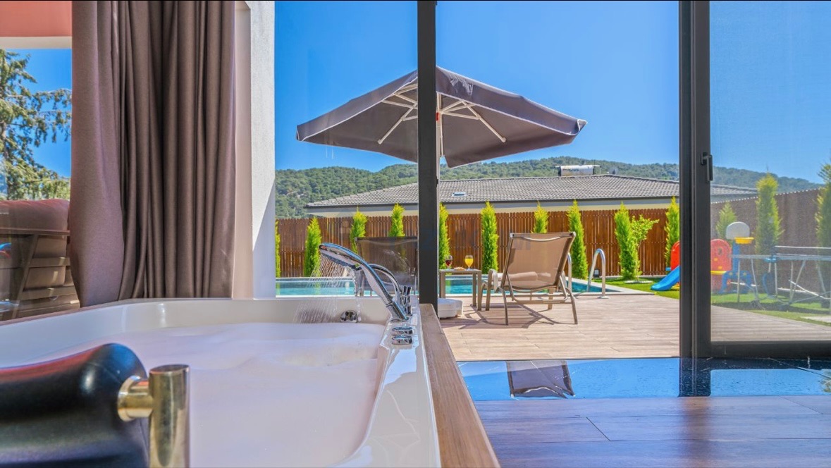 Club Begonvil villa iç mekan ve dış mekan görünümü 6