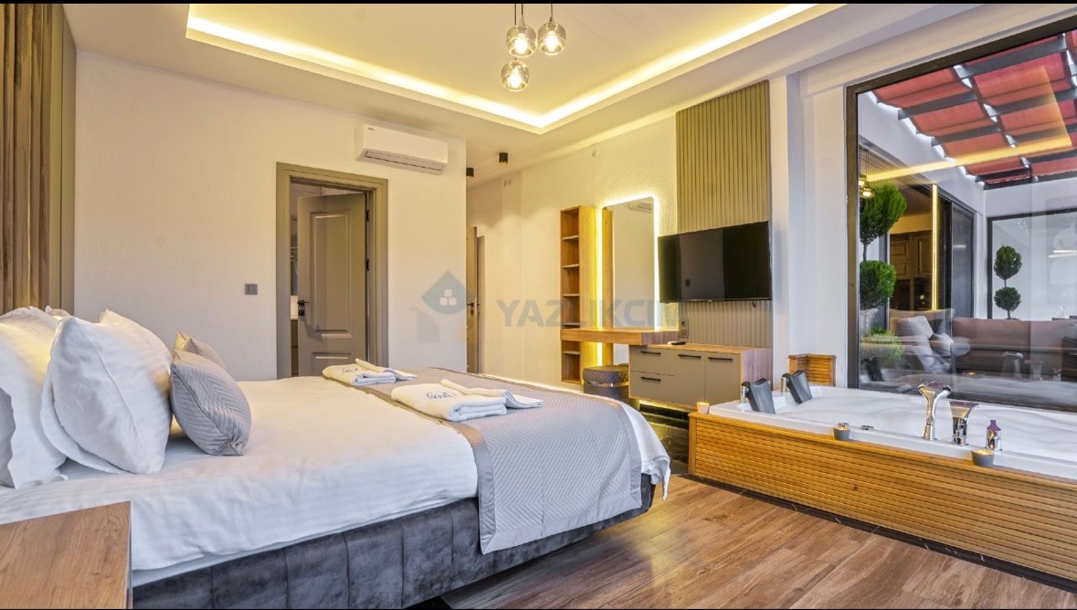 Club Begonvil villa iç mekan ve dış mekan görünümü 4