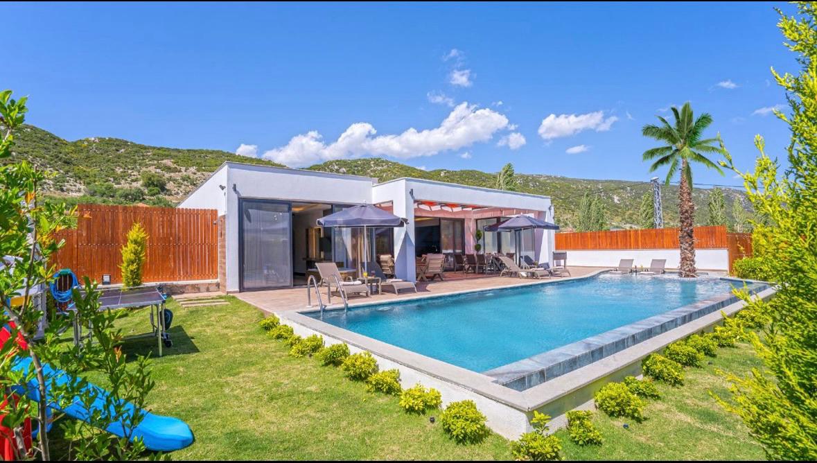 Club Begonvil villa iç mekan ve dış mekan görünümü 16
